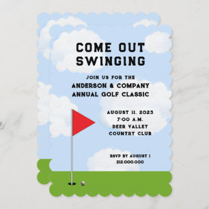 Golf Tournament Invitation