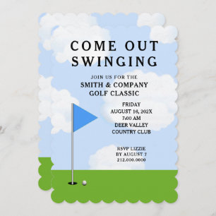Golf Tournament Invitation