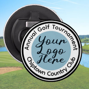 Golf tournament or event custom logo personalised bottle opener