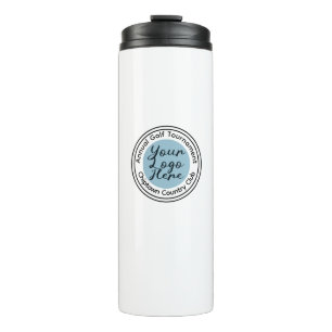 Golf tournament or event custom logo personalised  thermal tumbler