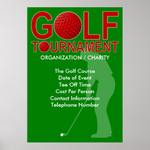 Golf Tournament Poster 3 (You Can Customise)