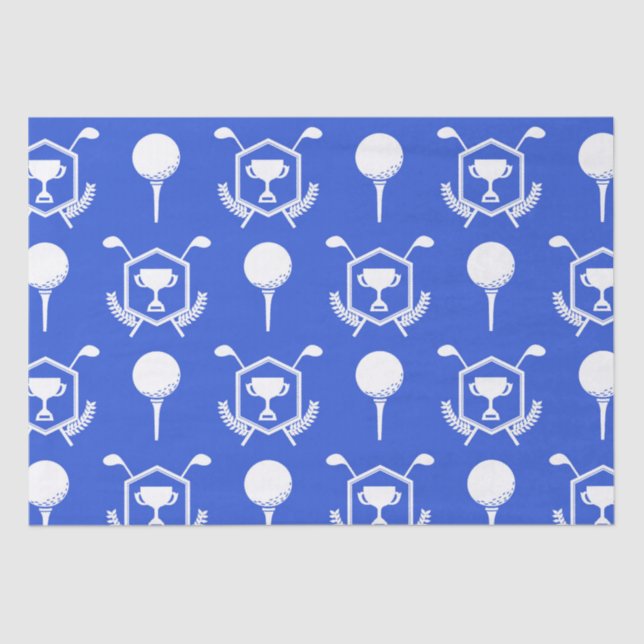 Golf Tournament  Tissue Paper (Front)
