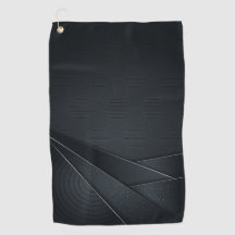 Golf towel - Black beauty
