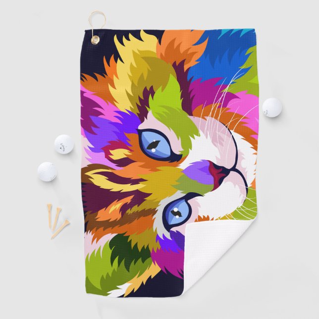 Golf towel - Cat (InSitu)