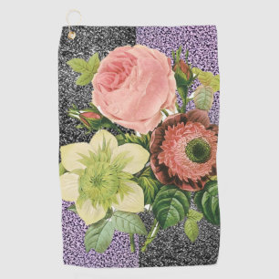 Golf Towel Floral