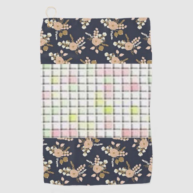Golf Towel Floral (Front)