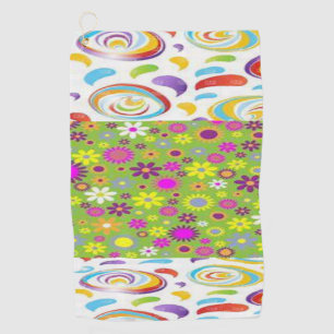Golf Towel Floral
