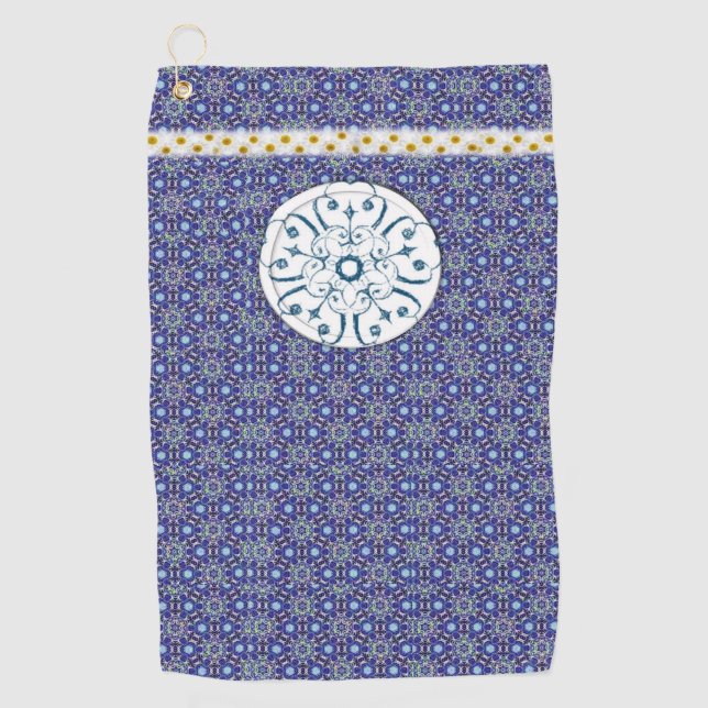 Golf Towel Floral (Front)