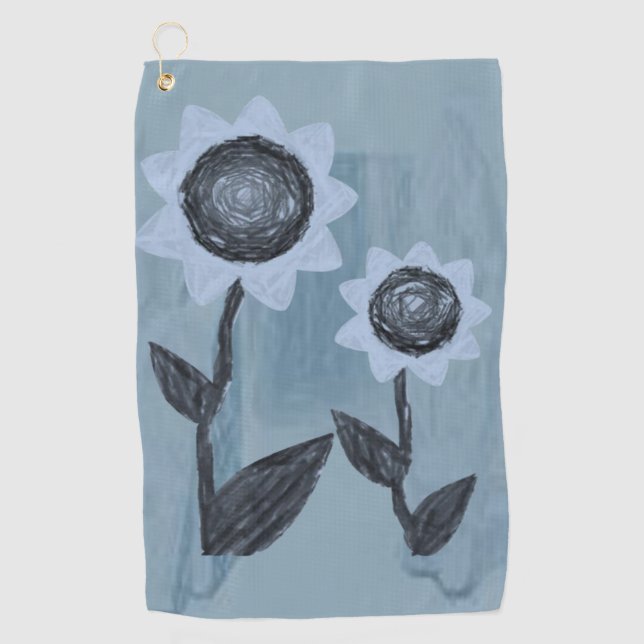 Golf Towel Floral (Front)