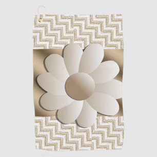 Golf Towel Floral