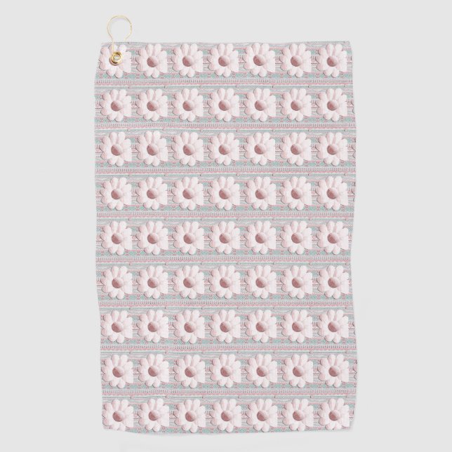 Golf Towel Floral (Front)