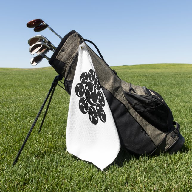GOLF TOWEL OF ITAKURA TOMOE (DRAWING) (Green)