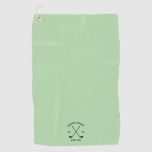 Golf Towel Of Modern Custom Funny Golf Lover Green