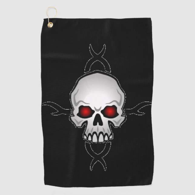 Golf Towel Skull (Front)