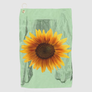 Golf Towel Sunflower