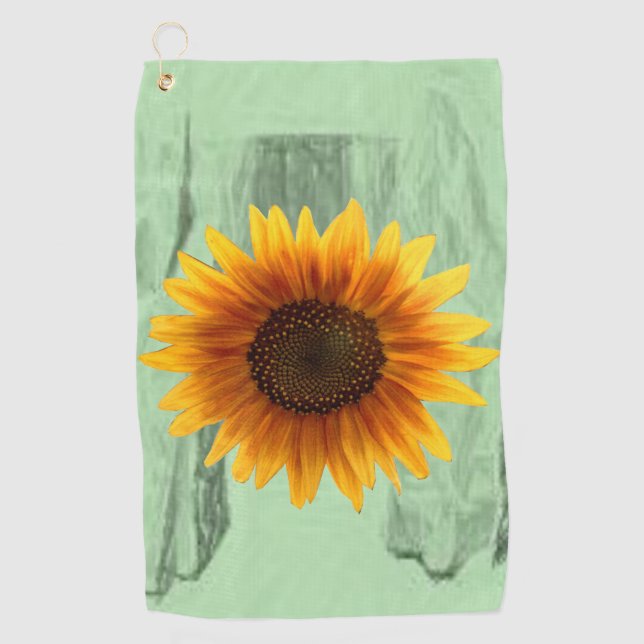 Golf Towel Sunflower (Front)