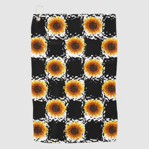 Golf Towel Sunflower