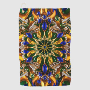 Golf Towel with Brazil Colours