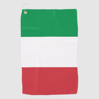 Golf Towel with flag of Italy