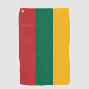 Golf Towel with flag of Lithuania