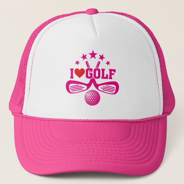 Golf Trucker Hat (Front)