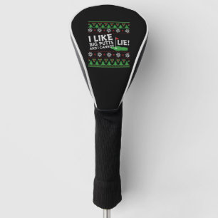 Golf Ugly Christmas Head Cover