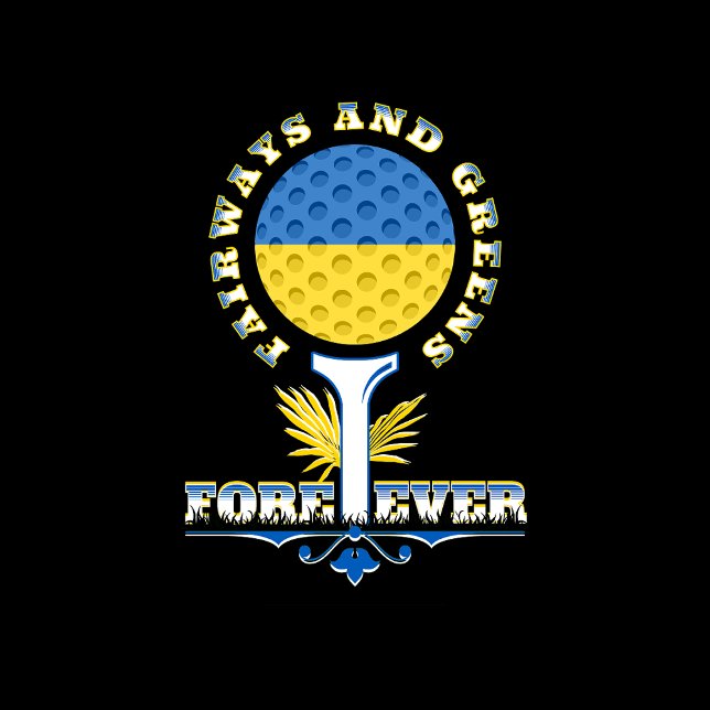 GOLF UKRAINE FATHER MOTHER TEAM LEAGUE T-Shirt (Creator Uploaded)