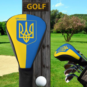 Golf Ukraine & Ukrainian Flag /Ukraine Golf Clubs Head Cover
