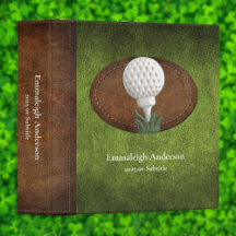 Golf Vintage Faux Green Leather Elegance