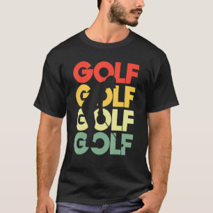 Golf Vintage Golfer Play Golf T-Shirt