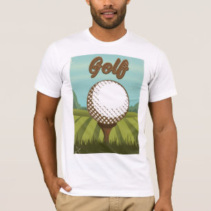 Golf vintage style poster T-Shirt