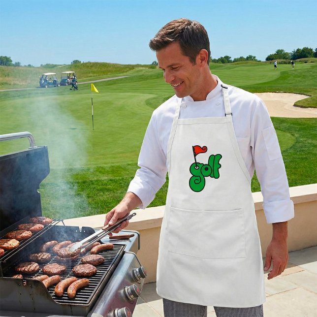 Golf Wang Vibrant Green and Red Standard Apron (Creator Uploaded)