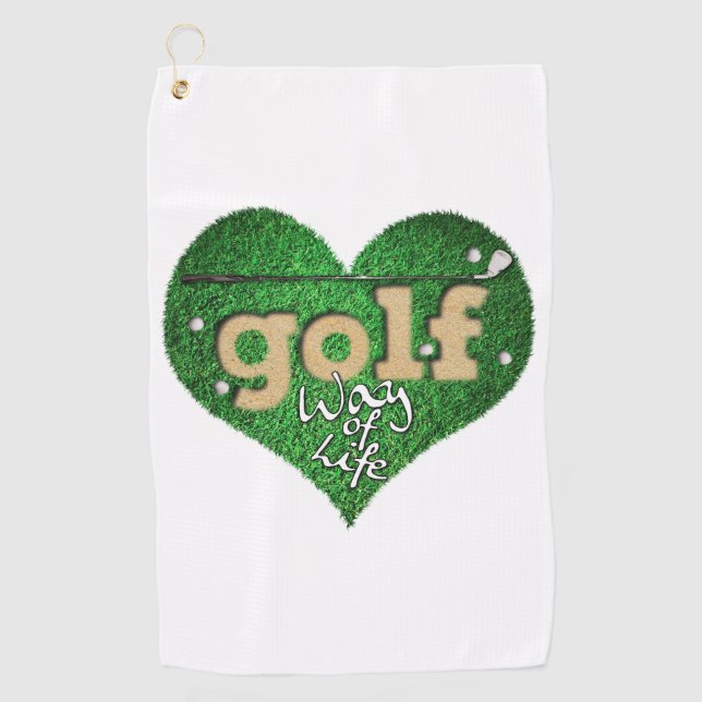 Golf Way of Life Towel (Front)