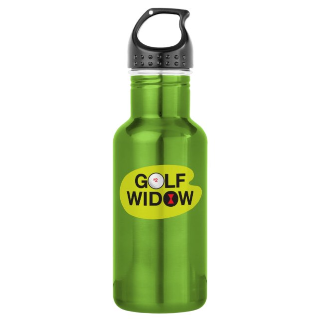 Golf Widow_Badge of Honor_on the green 532 Ml Water Bottle (Front)
