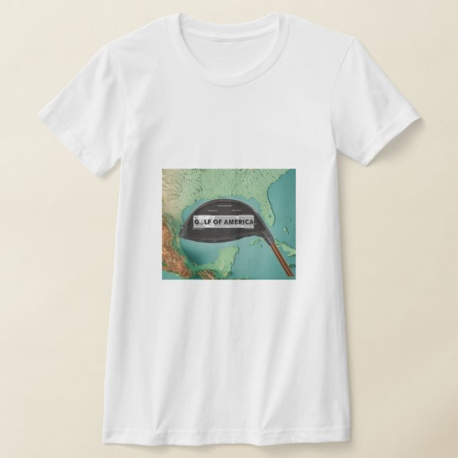 Golf with patriatism T-Shirt (Laydown)