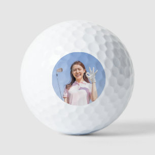 Golf with your own photo balls