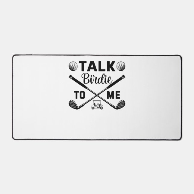 Golf Wives Social Club Floral Desk Mat (Front)