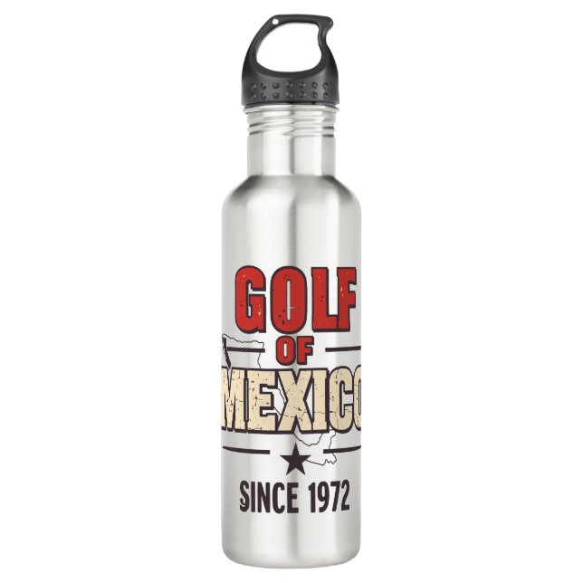 Golf Wives Social Club Flowers 710 Ml Water Bottle (Front)
