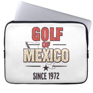Golf Wives Social Club Flowers Laptop Sleeve