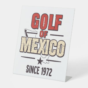Golf Wives Social Club Flowers Pedestal Sign