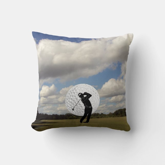 Golf World Cushion (Front)