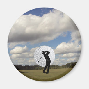 Golf World Magnet