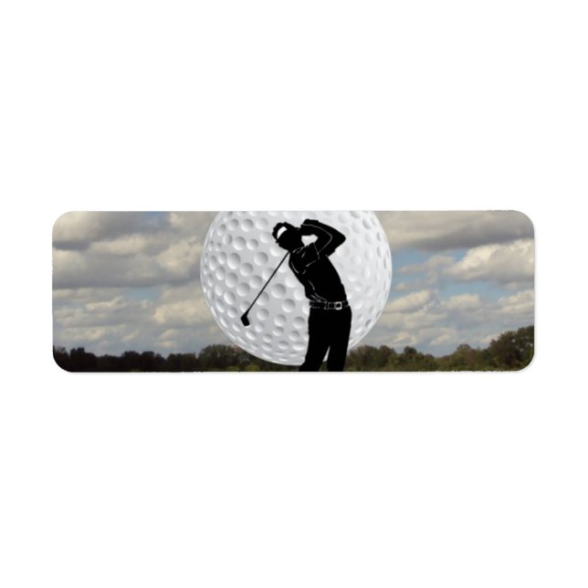 Golf World Return Address Label (Front)