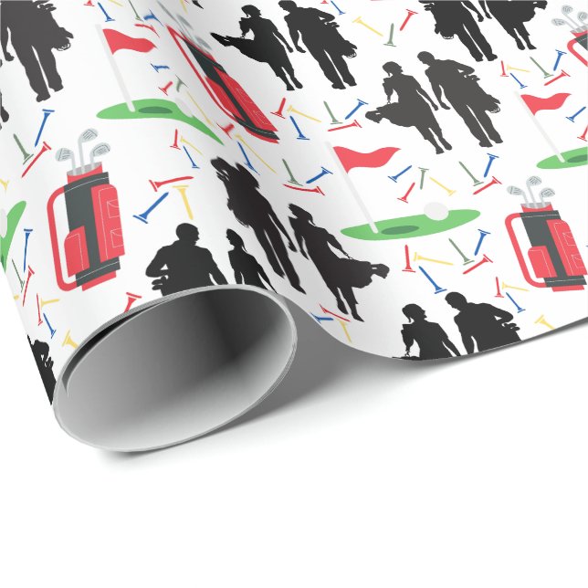 Golf Wrapping Paper (Roll Corner)
