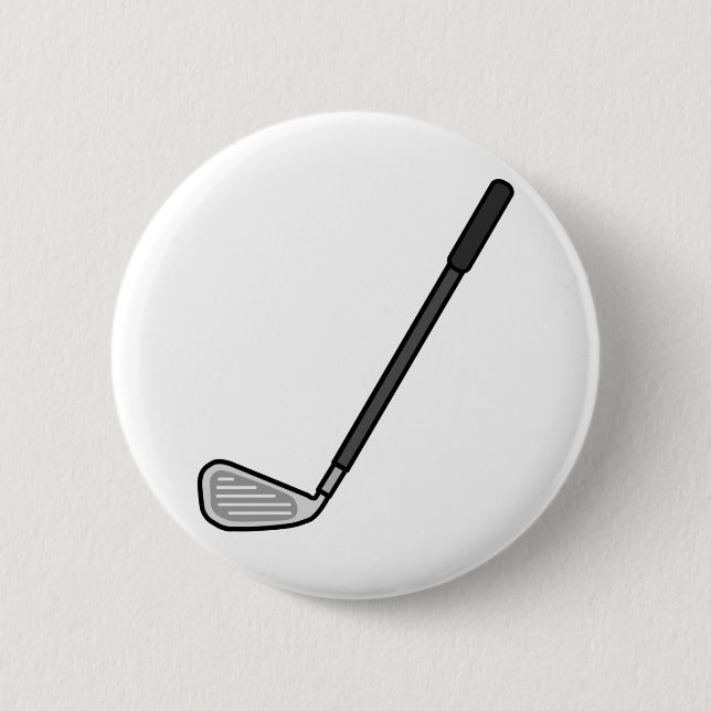 Golfclub 6 Cm Round Badge (Front)