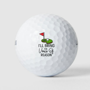 Golfer bachelor party  golf balls