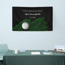 Golfer Bachelor Party - Green Golf Ball - Golfing
