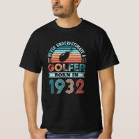 Golfer born 1932 Golfing 90th Birthday Gift Dad
