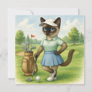 Golfer Cat Lady tournament