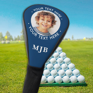 Golfer Create Your Own Personalised Monogram Golf Head Cover